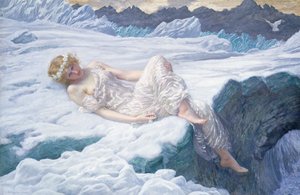 Heart of Snow, 1907 (wc och kroppsfärg på papper)