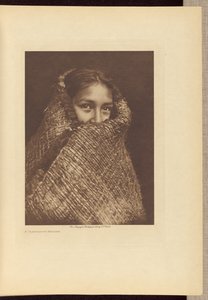 En jungfru från Clayoquot av Edward S. Curtis