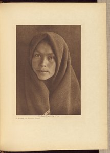 En kvinna av Kiusta - Haida av Edward S. Curtis