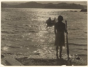 Längs den dimmiga kopparstigen av Edward S. Curtis