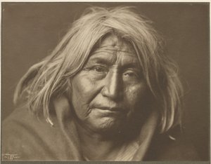 [En apach] av Edward S. Curtis