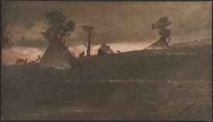 [Läger] av Edward S. Curtis