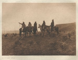 Portfölj I, Motiv 19: Den förlorade stigen-Apache
