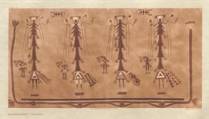 Portfölj I, plansch 39: Alhkidókihi-Navaho av Edward S. Curtis