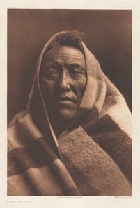 Portfölj VI, skylt 202: Mellankalv - Piegan av Edward S. Curtis