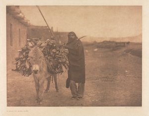 Portfölj XVII, plansch 608: En last med bränsle - Zuñi