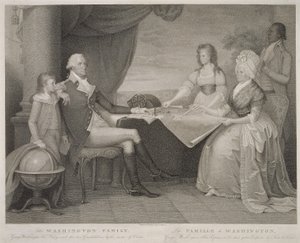 Familjen Washington av Edward Savage