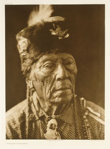 Vänsterhand-Comanche av Edward Sheriff (after) Curtis