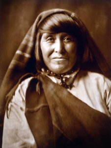 En Acoma-kvinna, ca. 1904, foto Edward S. Curtis av Edward Sheriff Curtis