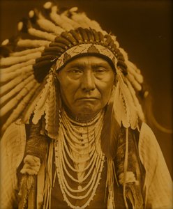 Hövding Joseph av Edward Sheriff Curtis