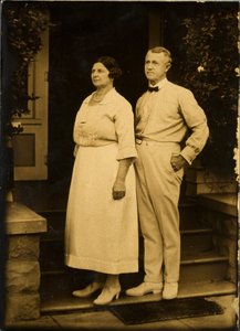 Mamma och pappa på sin bröllopsdag av Edward Sheriff Curtis