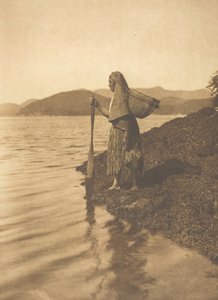 Tångsamlaren, 1915. av Edward Sheriff Curtis