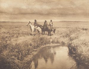 De tre hövdingarna - Piegan av Edward Sheriff Curtis