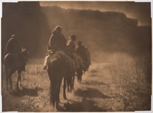 Den försvinnande rasen - navajoer av Edward Sheriff Curtis