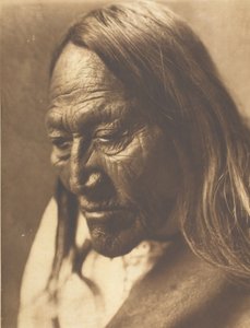 Två strejker, 1907. av Edward Sheriff Curtis