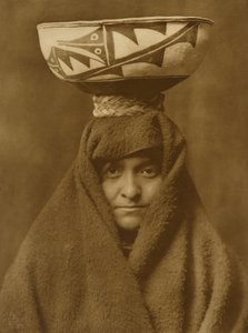 Zuñi kvinna av Edward Sheriff Curtis