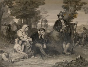 Familjen Contadina fångar med Banditti