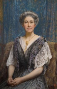 Porträtt av fru Alfred C. Osler av Edward Steel Harper