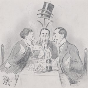 A Firad Luncheon a Trois (The Three Isaacs) 1900