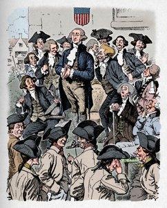 George Washington försöker berätta en lögn, c1900