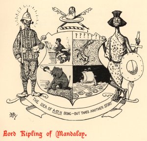 Lord Kipling av Mandalay (gravyr)