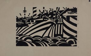 Dock-musik av Edward Wadsworth