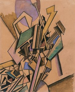 Vorticistisk studie av Edward Wadsworth