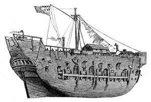 HMS Discovery av Edward William (after) Cooke