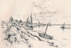 Maldon, Essex, c1879-1898, 1898 av Edward William Charlton