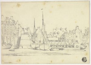 Dieppe av Edward William Cooke