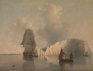 Off the Needles, Isle of Wight av Edward William Cooke