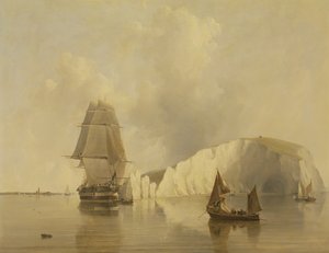 Off the Needles, Isle of Wight av Edward William Cooke