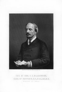 Frederick Temple Blackwood, Earl of Dufferin, brittisk tjänsteman, 1893.