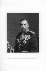 Sir Gerald Graham, brittisk generallöjtnant, 1893.