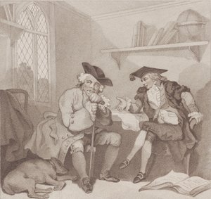 A College Scene, or a Fruitless Attempt on the Purse of..., [1 augusti 1787], återutgiven 1 juli 1802.