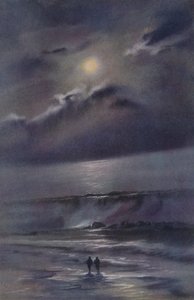 Rampen och Erebus sluttningar, 1911, 1913 av Charles Edward Wilson