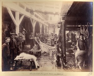 Leadenhall Slaughter House, från väst av Edward Wormald