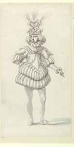 Salmacida Spolia - The King and Masquers: andra versionen (för kungen) av Edward the Elder Pearce