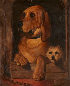 Värdighet och fräckhet (olja på duk)