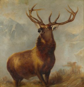 Monarch of the Glen (olja på duk)