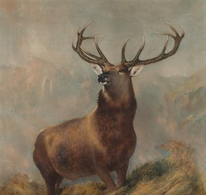 The Monarch of the Glen, ca 1822-73 (olja på duk)