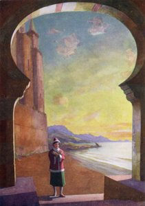 Vid solnedgången gick han in i palatset av Edwin Arthur Norbury