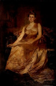 Mrs Morton Jackson, 1889 av Edwin Arthur Ward