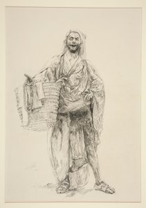 Autolycus, Akt IV, Scen II, Vintern av Edwin Austin Abbey