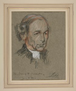Kröning av Edward VII Porträtt: Joseph Armitage Robinson, kanon av Edwin Austin Abbey