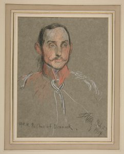 Kröning av Edward VII Porträtt: Prins Charles av Danmark av Edwin Austin Abbey
