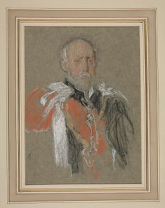 Kröning av Edward VII Porträtt: Prins Christian av Schleswig-Holstein av Edwin Austin Abbey