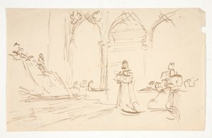 Tidiga studier för av Edwin Austin Abbey