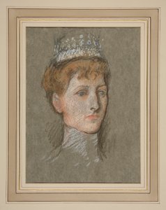 Chef för prinsessan av Wales (Queen Mary) av Edwin Austin Abbey