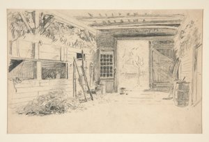 Interiörstudie av Edwin Austin Abbey